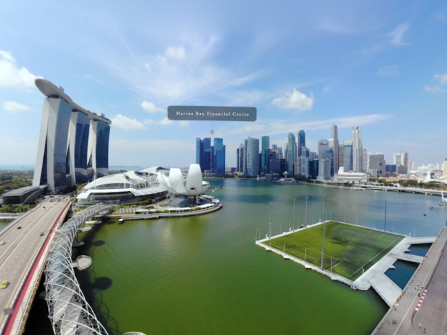 シンガポールのリート物件が体験できる「アジアリートVRツアー」を製作
