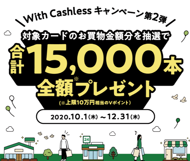 三井住友カード、With Cashlessキャンペーン第2弾をスタート