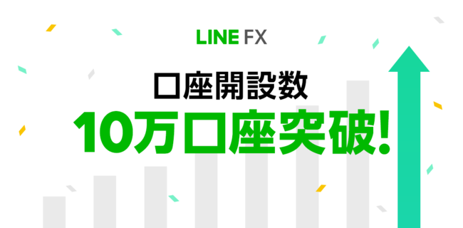 「LINE FX」、ローンチから約8か月で口座開設数10万口座突破！2020年３月～９月における新規口座開設数は業界No1*に