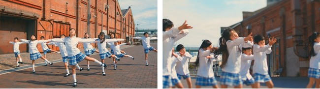 子供たちが元気に歌い踊る「Dancin Daishin」シーン(3)