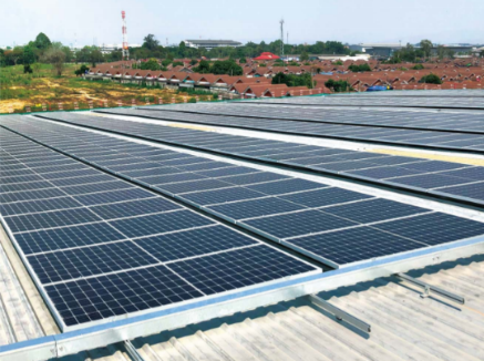 二国間クレジット制度（JCM）を活用したサハグループ工業団地への25MW屋根置き＆水上太陽光発電プロジェクト