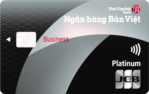 Viet Capital Bank -JCB 法人クレジットカード(プラチナ)券面デザイン