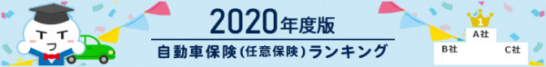 【NTTイフ】自動車保険おすすめ人気ランキング2020年度総合結果発表