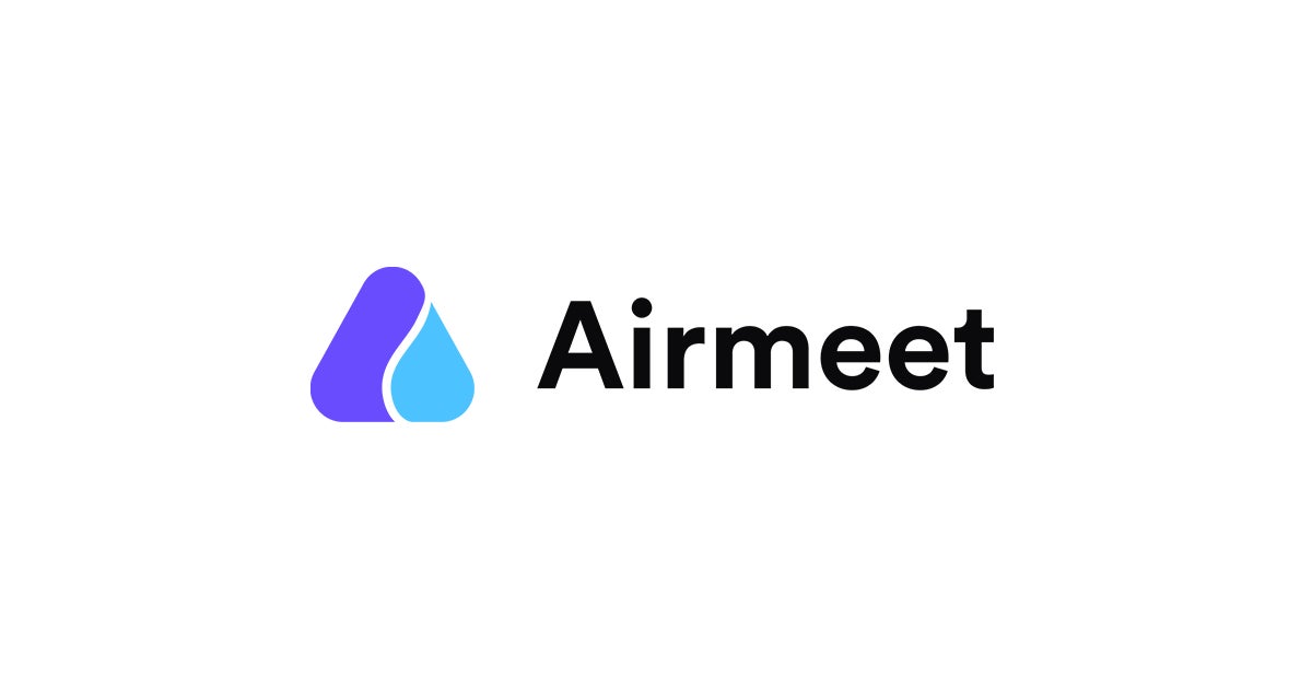 バーチャルイベントプラットフォームをグローバルで提供するAirmeet Inc.へ出資