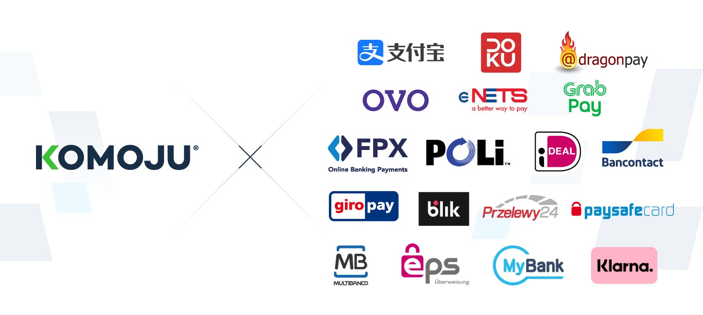 決済代行サービス「KOMOJU」がヨーロッパやアジア向けにAlipayなど海外18社のオンライン決済と連携を開始