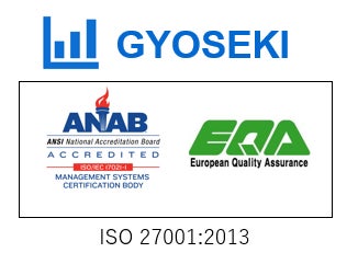 投資家向け次世代RPA のGyoseki:　ISO27001の取得とベータ ver 2.0のローンチ