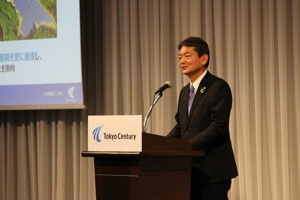 9月29日（木）「NTT IR DAY 2022」において東京センチュリー社長の馬場が講演