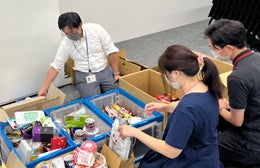 食品ロス削減月間に長崎市とフードドライブを協働　