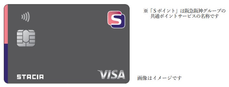 阪急阪神のグループカード 「STACIAカード」のラインアップを拡充！２０２４年１月２３日（火）より「S STACIA(エス スタシア)カード」の発行を開始します