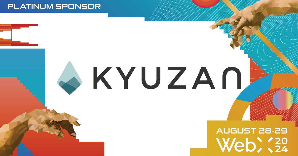 株式会社Kyuzan、グローバルカンファレンス「WebX」のプラチナスポンサーに決定