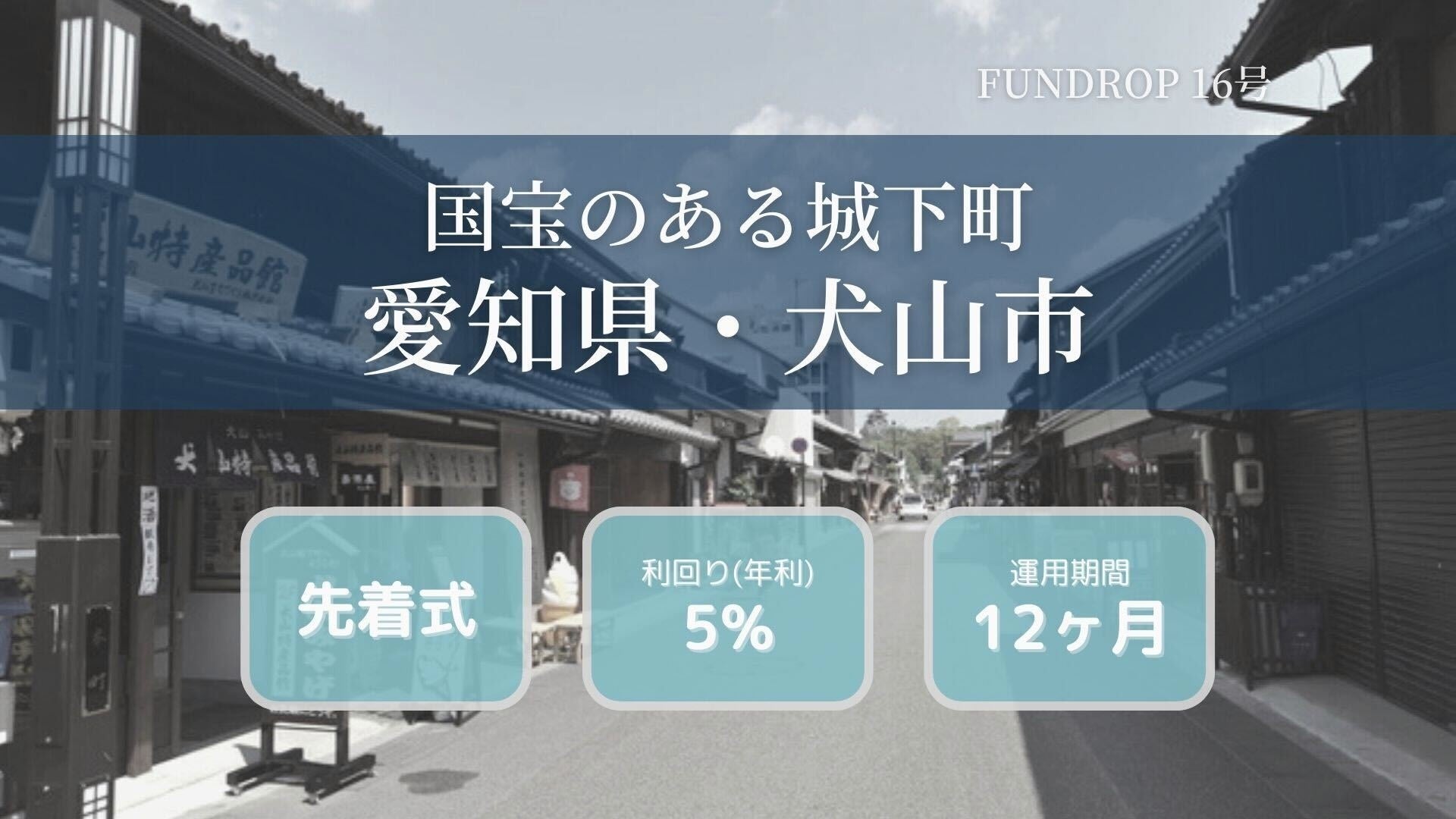 FUNDROP 16号ファンドの運用期間が終了、償還および当初想定利回り5%の分配を完了