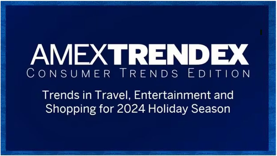 Amex Trendex: 世界13の国や地域を対象にしたホリデーシーズンの消費傾向に関する意識調査