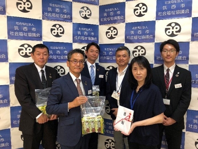 筑西市・古河市・土浦市・坂東市の社会福祉協議会への災害備蓄品寄贈について