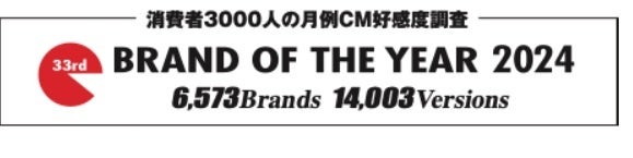 広瀬すずさん主演の「マネードクター」CMがBRAND OF THE YEAR 2024 「消費者を動かしたCM展開」を受賞