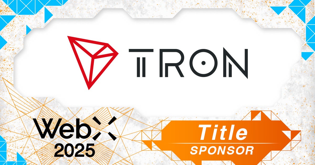 TRON、グローバルweb3カンファレンス「WebX」のタイトルスポンサーに決定