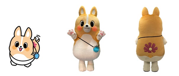 当行イメージキャラクター「ちばコーギー」、着ぐるみデビュー！