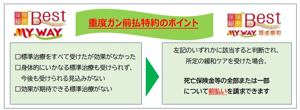 太陽生命、重度ガン前払特約の取扱いを開始！