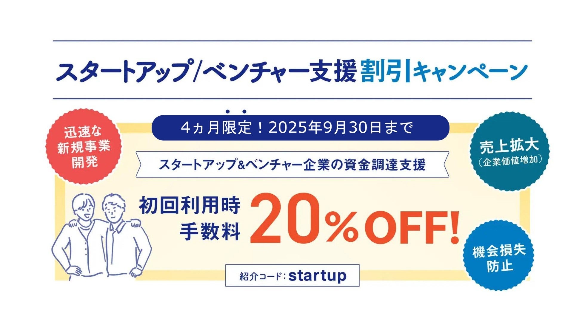 即日振込のＡＩファクタリングＰＡＹＴＯＤＡＹ：スタートアップ／ベンチャー企業向けの割引キャンペーン実施！運転資金確保を支援します！