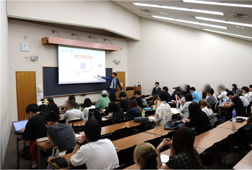 トレイダーズ証券：明治学院大学にて関東財務局から講師をお招きし初めての大学生向け金融経済教育の出張授業を実施