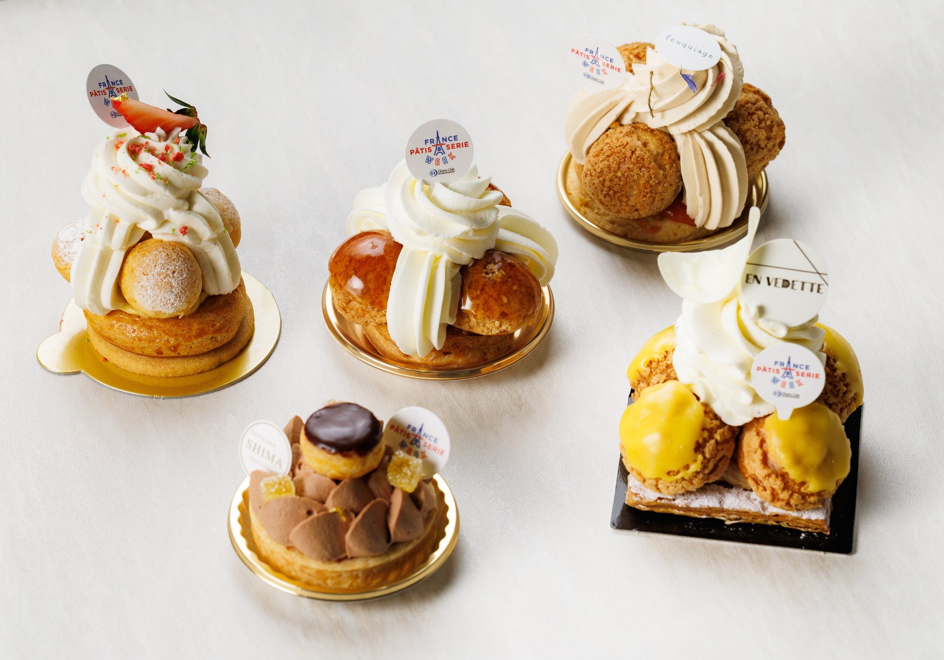 『フランス パティスリーウィーク 2025』7月1日より開催 ～夏の新作スイーツの祭典！フランス伝統菓子「サントノレ」を全国300店以上で堪能できる～
