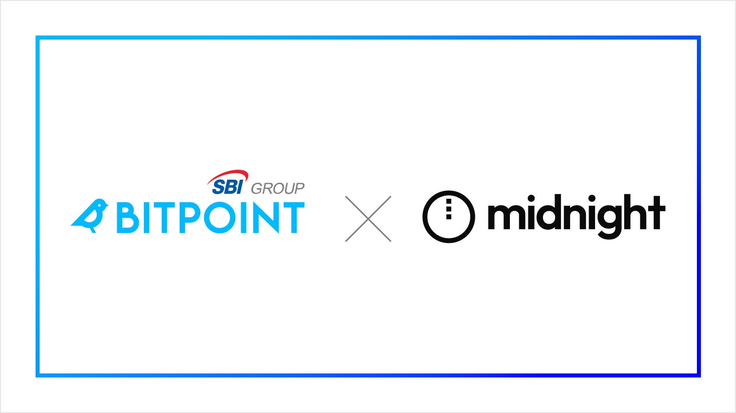 BITPOINT、Midnight財団と連携し、革新的な「Glacier Drop」メカニズムによる「NIGHT」トークンのローンチへ