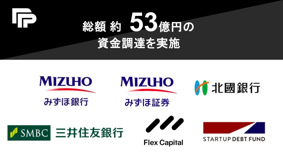 ペイトナー、事業拡大に向けた総額53億円の資金調達を実施
