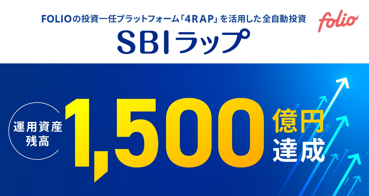 「SBIラップ」運用資産残高1,500億円を突破