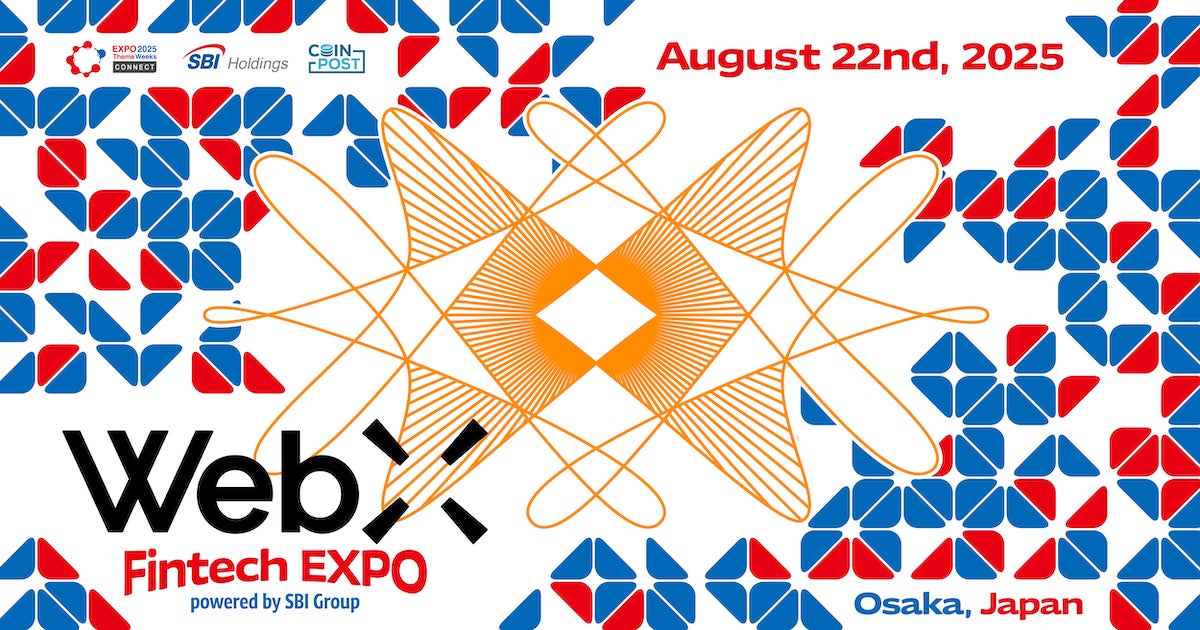 JVCEA、SBIホールディングス株式会社・株式会社CoinPostが企画するFinTechイベント「WebX FinTech EXPO」の後援に決定