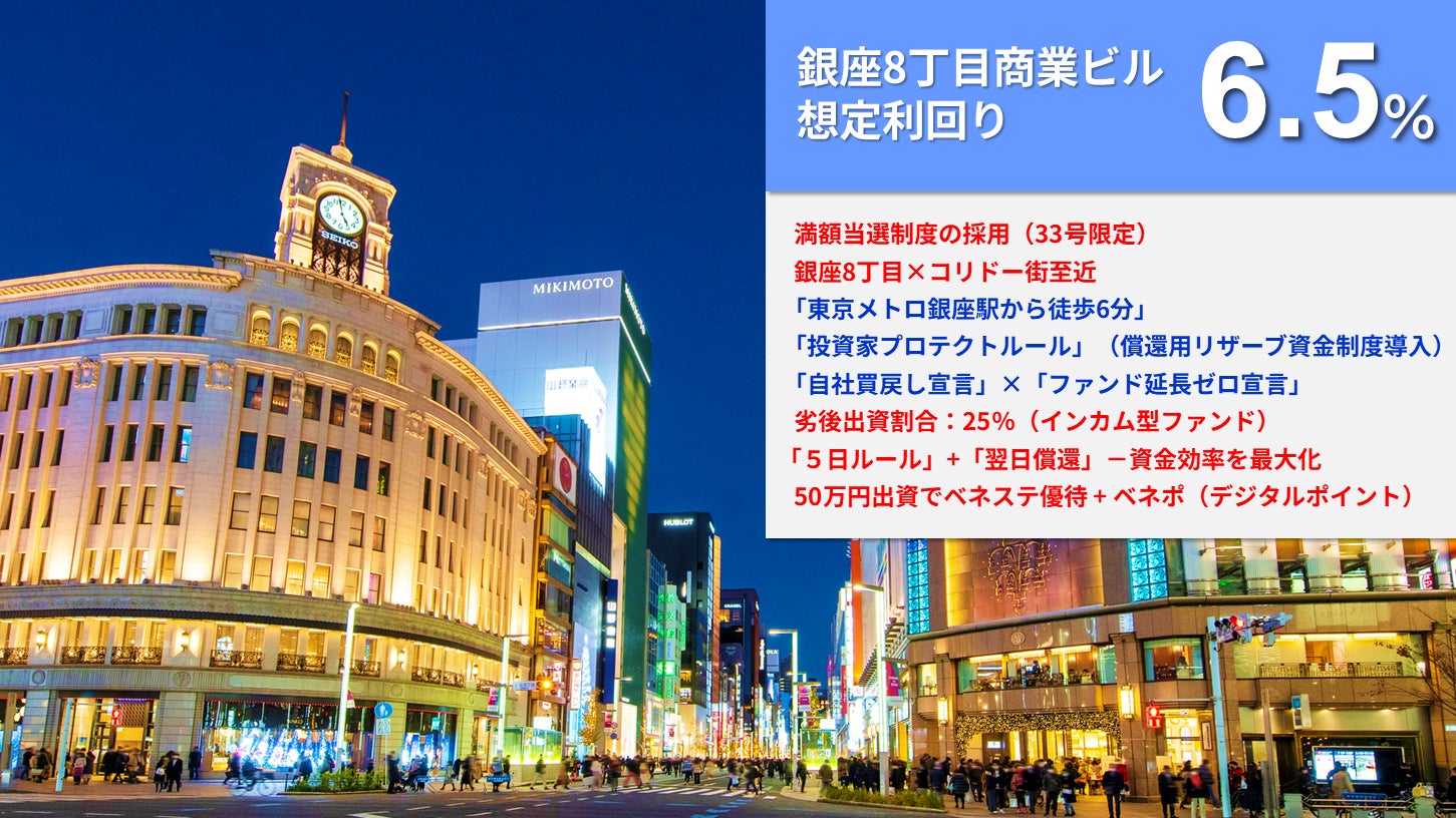 『らくたま33号（銀座8丁目商業ビル）』本日12時より募集スタート！『年に1度のX’mas感謝祭』（急げ！らくたま33号へ）開催中！