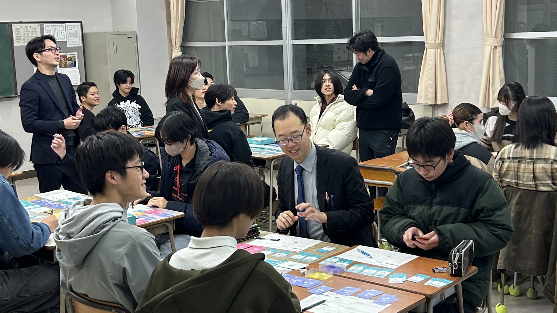 「人生の練習」ができる学校向け金融/キャリア教育ゲームを定時制高校3、4年生18名に実施