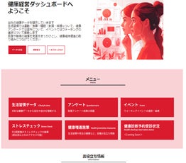 社員の健康状況を「見える化」