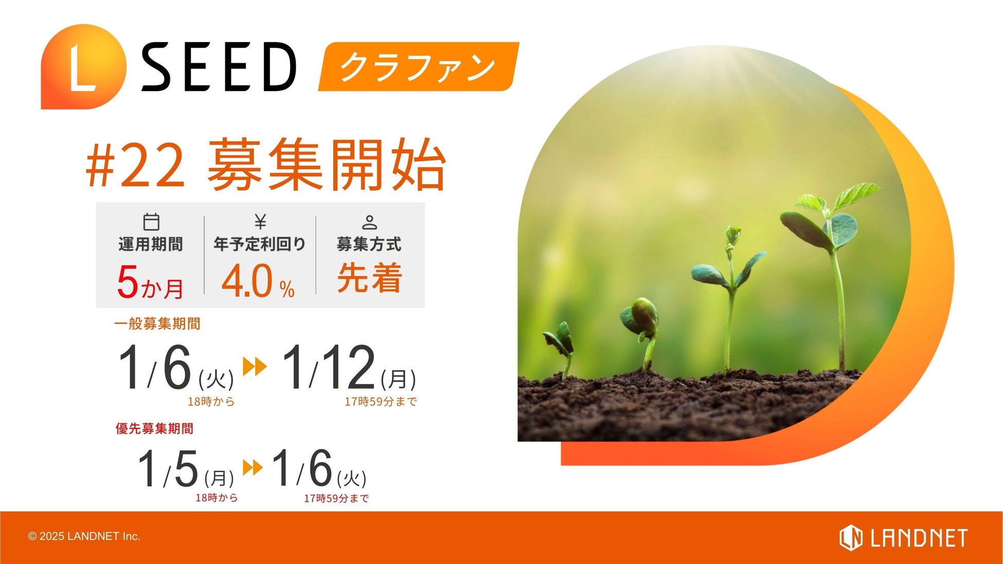 「不動産クラウドファンディングLSEED＃22」１月６日（火）より一般募集開始！