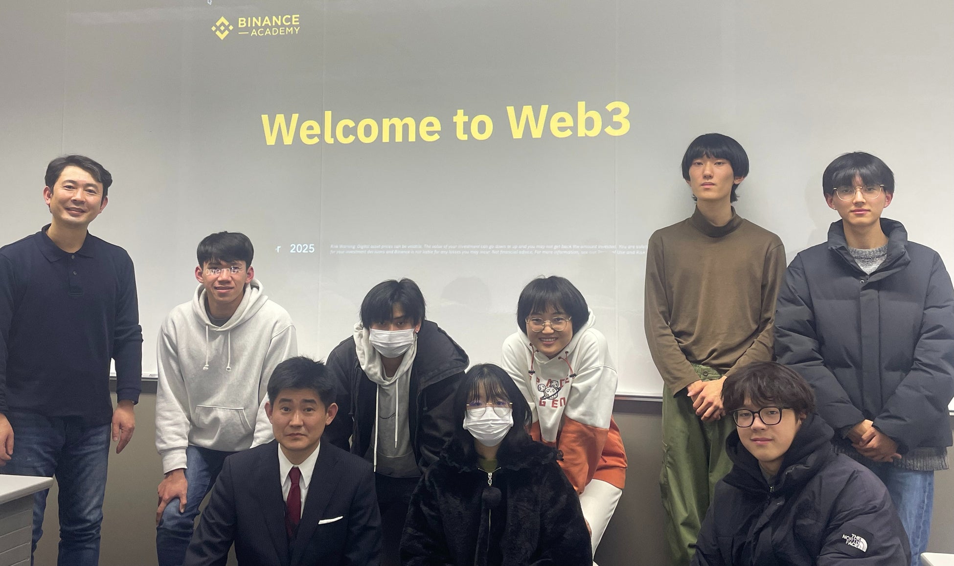 Binance Academy Web3出張授業 流通科学大学の投資ゼミにて特別授業