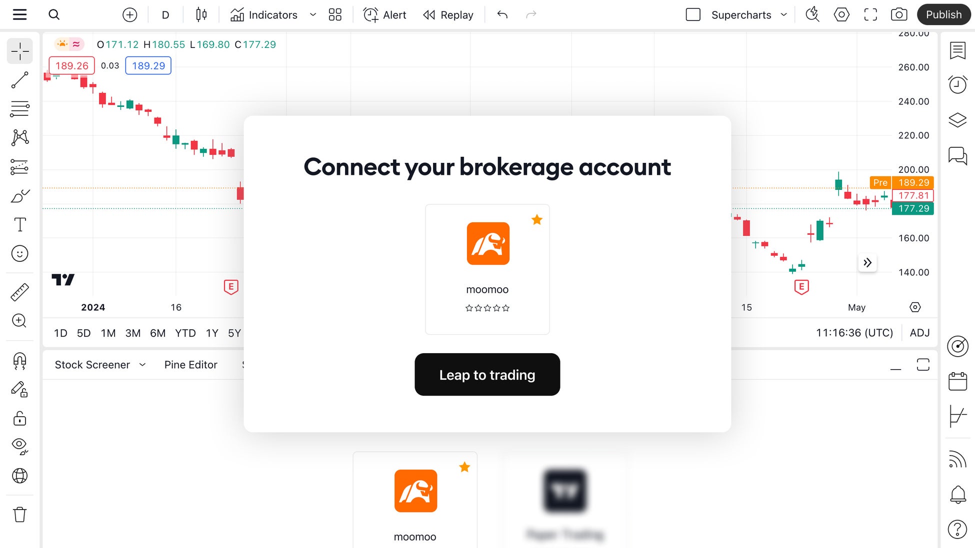 TradingView、moomoo証券と連携 — 米国株オプション取引に対応