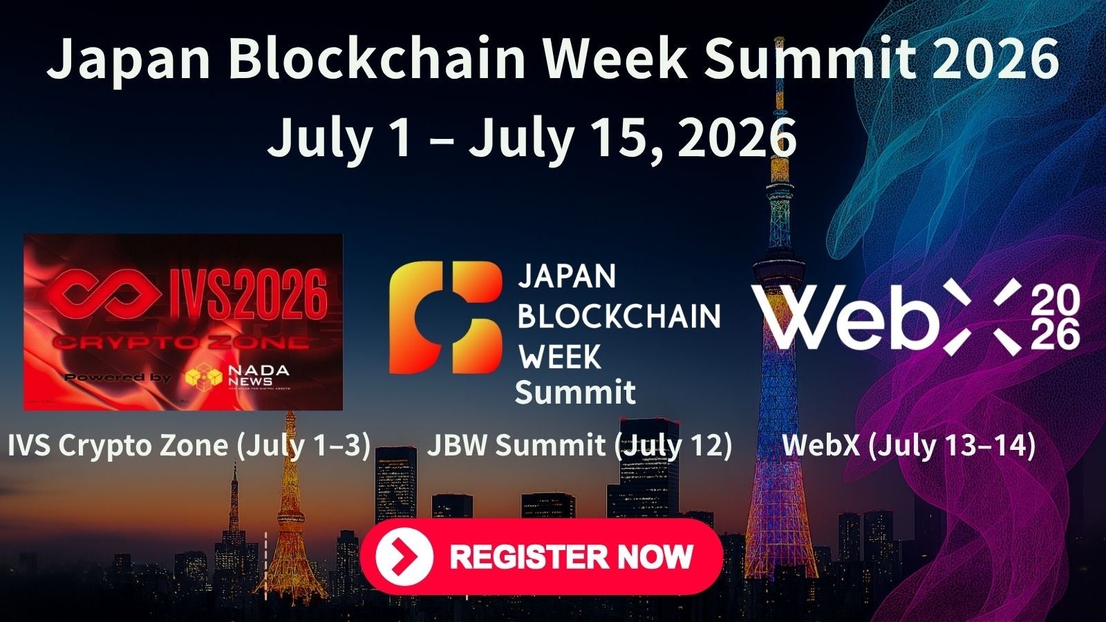 Japan Blockchain Week 2026 開催決定