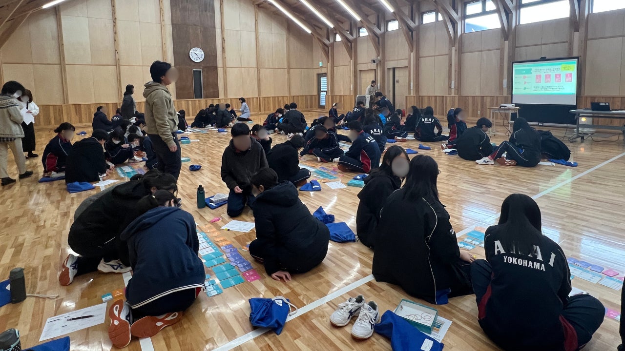 【受講者3,500名突破】「人生の練習」ができる金融/キャリア教育ゲームを中学3年生60名に実施