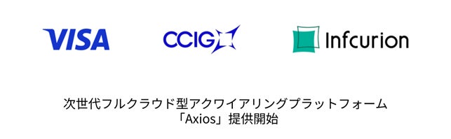 Visaソリューションを活用した次世代フルクラウド型アクワイアリングプラットフォーム「Axios（アクシオス）」提供開始