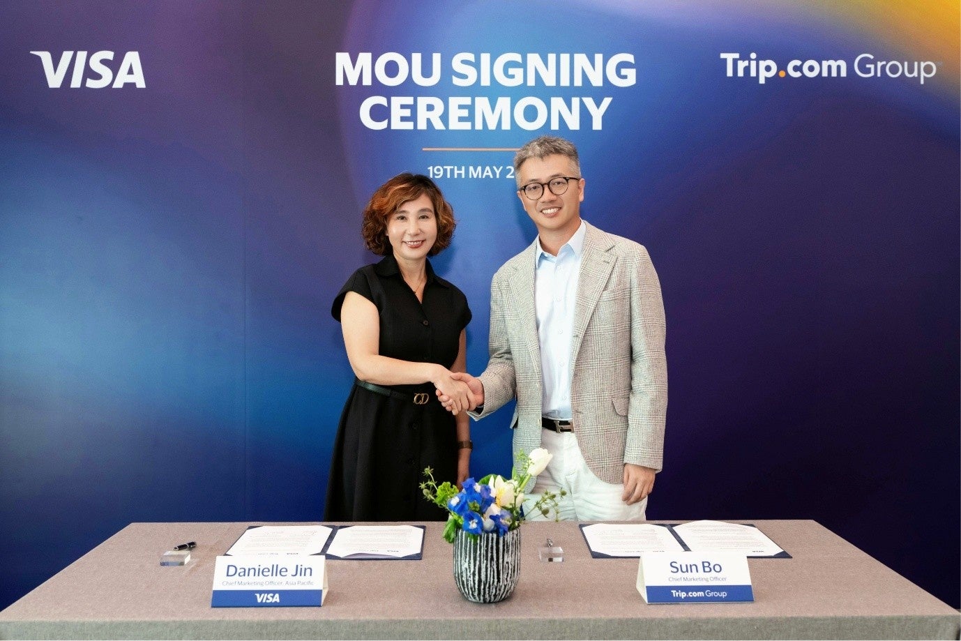Visa、Trip.com Groupと戦略的提携　— 旅行を通じて消費者の情熱の追求を後押し —