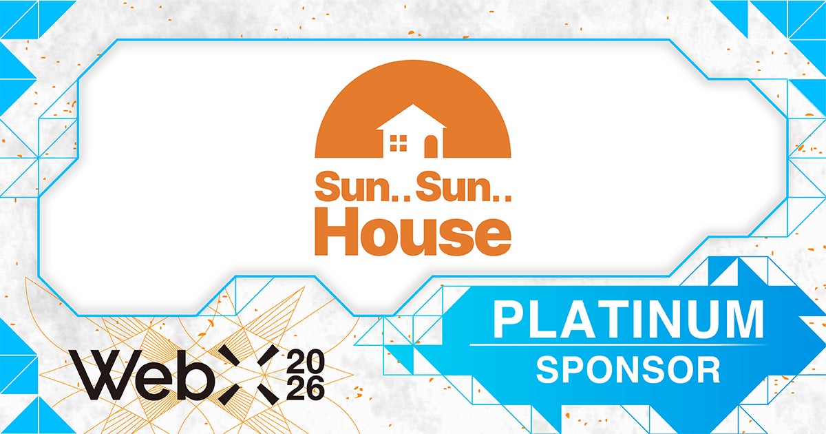 【WebX2026】SunSunHouseがプラチナスポンサーとして参画決定