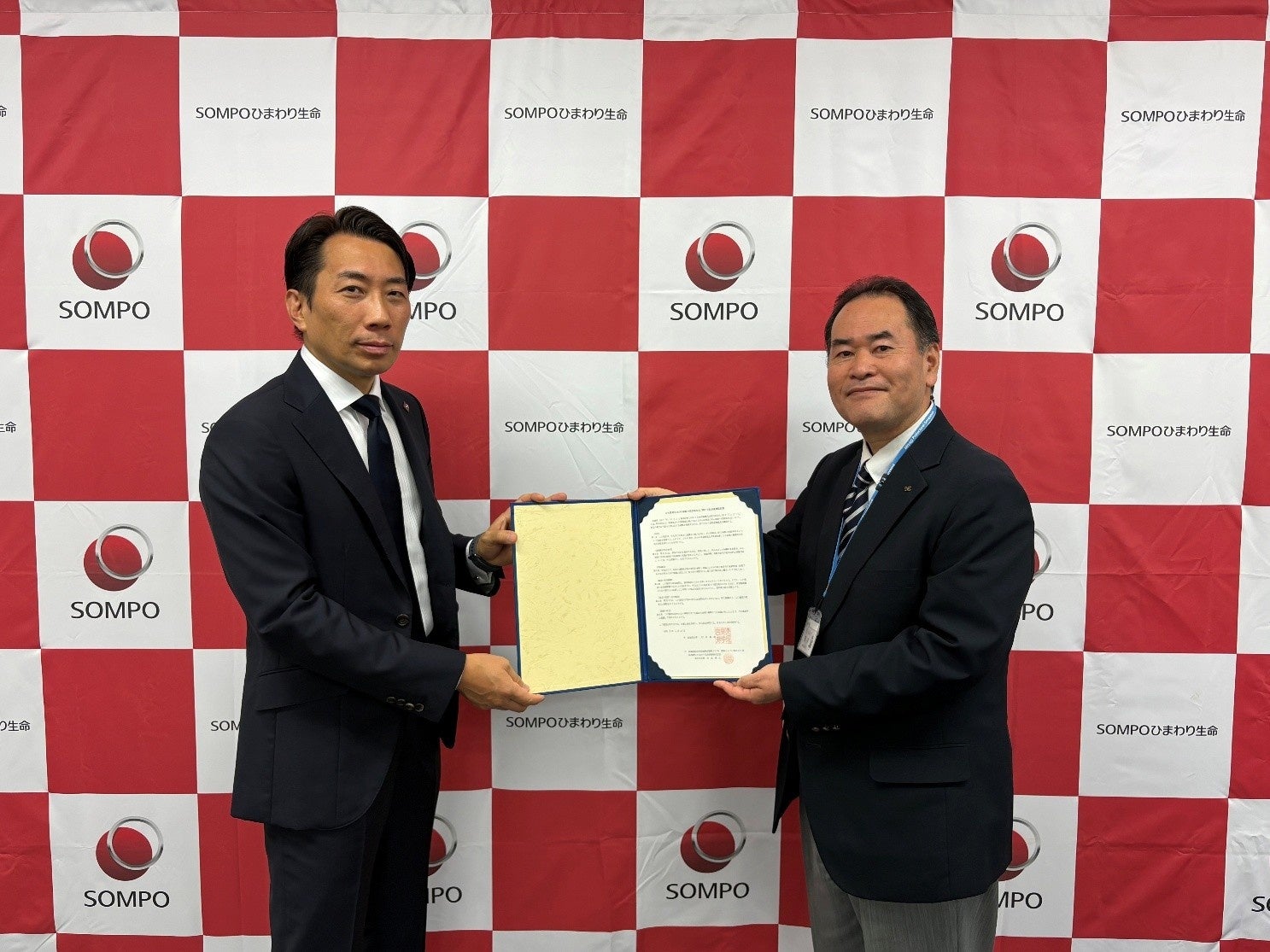 宮城県との「がん啓発及びがん検診の受診率向上に関する包括連携協定」の締結