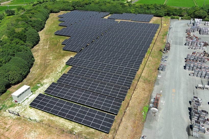 鶴弥・阿久比工場に導入したオンサイトPPAモデルの太陽光発電設備が稼働開始