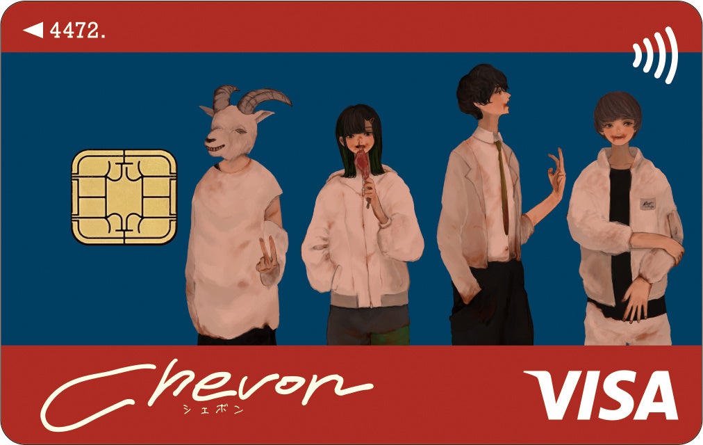 北海道発スリーピースバンド「Chevon」とコラボした「Chevon エポスカード」がデビュー！コラボレーションを記念したPOP UP SHOPも開催！