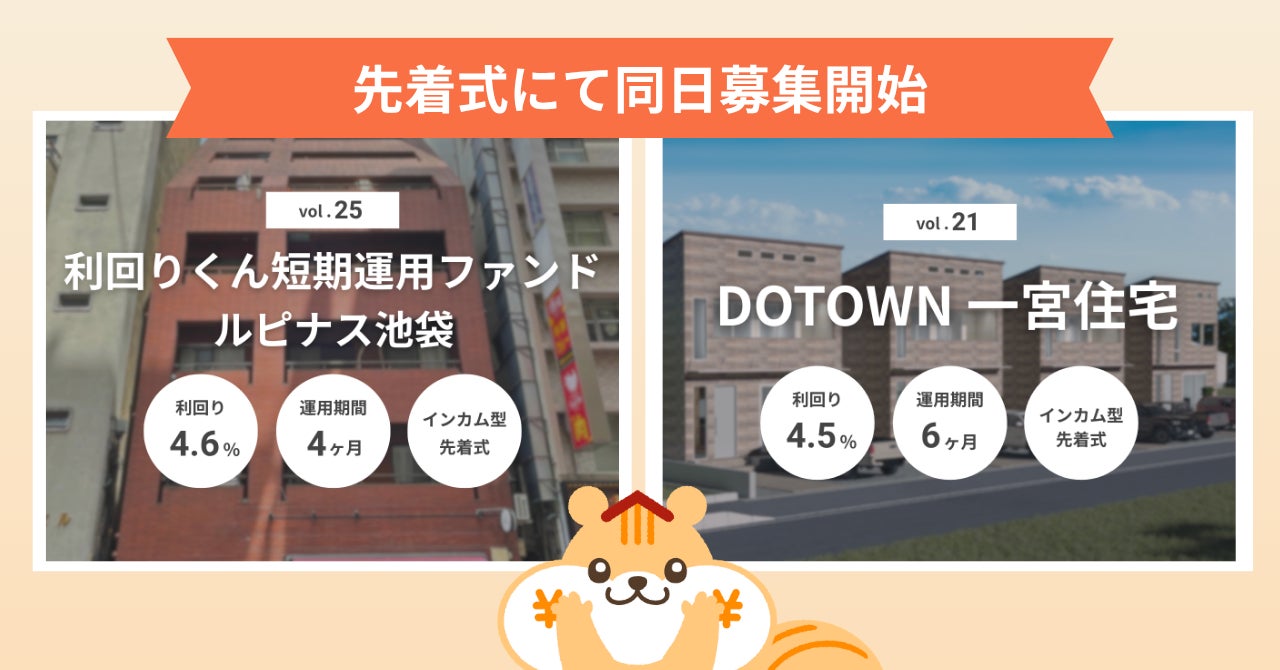 【想定年利15.5%】TECROWD103号ファンドの先行情報を公開